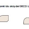 Profil ramki skrzydeł Deco Lux Soft
