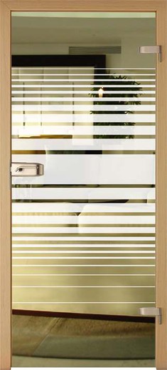 Drzwi szklane AMBER 3 (INVADO)