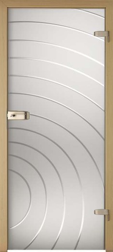 Drzwi szklane AMBER 9 (INVADO)