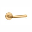 Irga R 7S okrągła 7mm GOLD SATIN (APRILE)